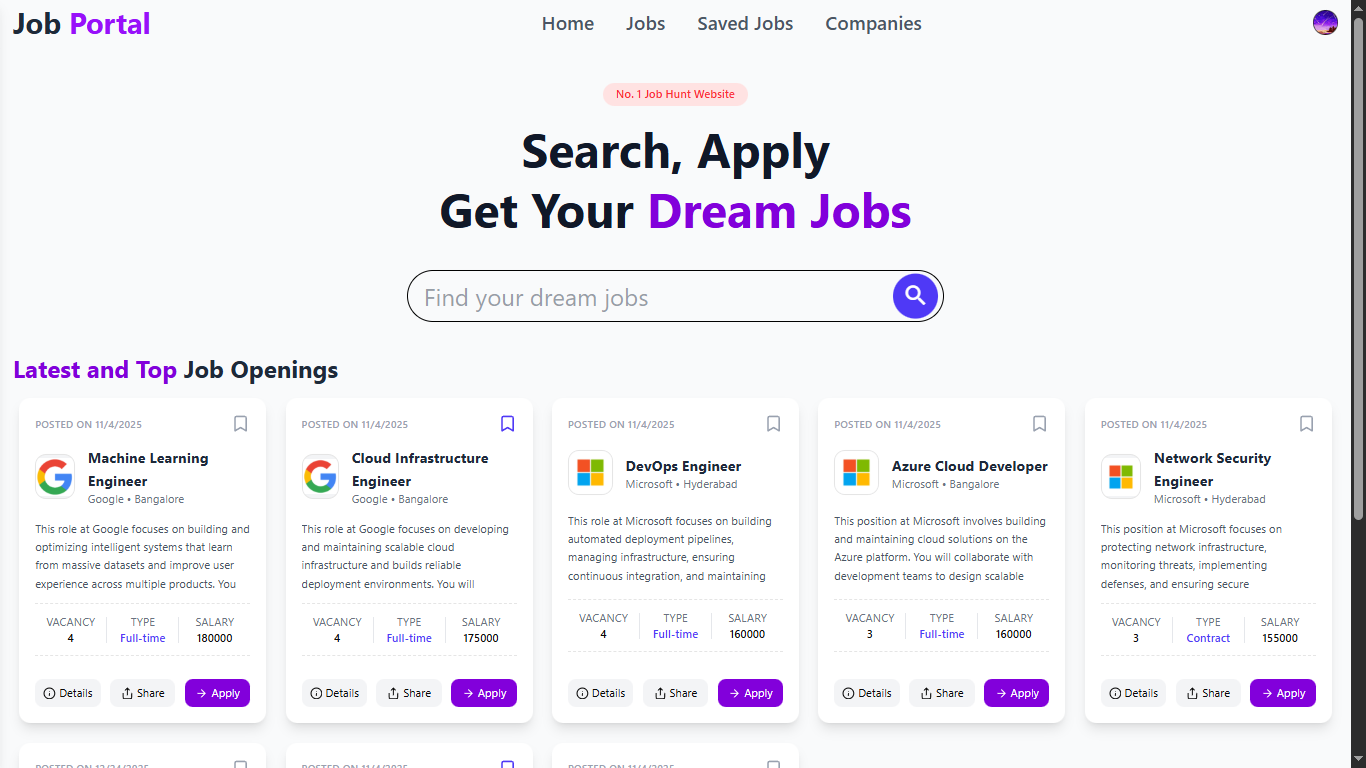 Job-Portal WebApp