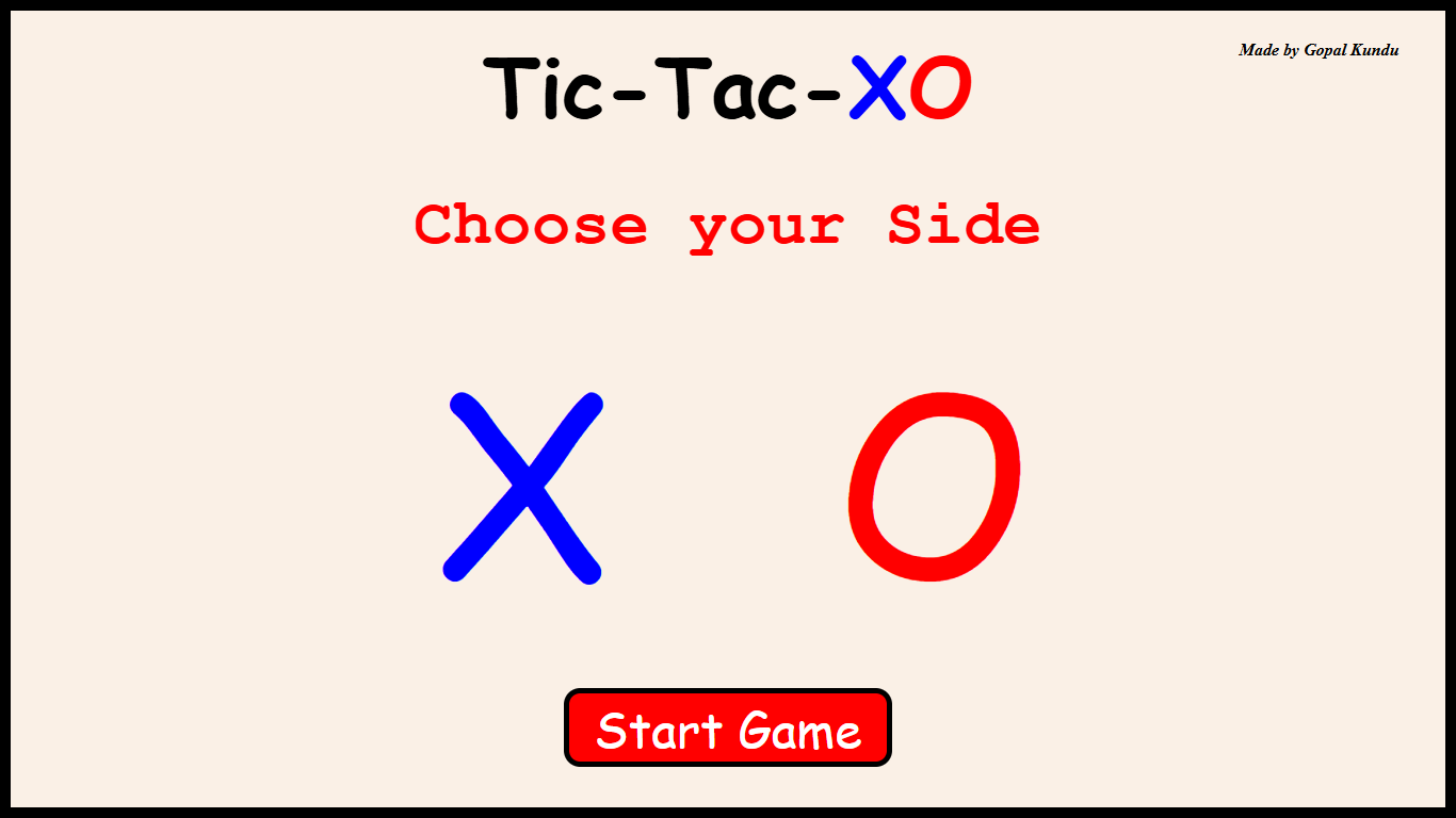 Tic-Tac-Toe Game